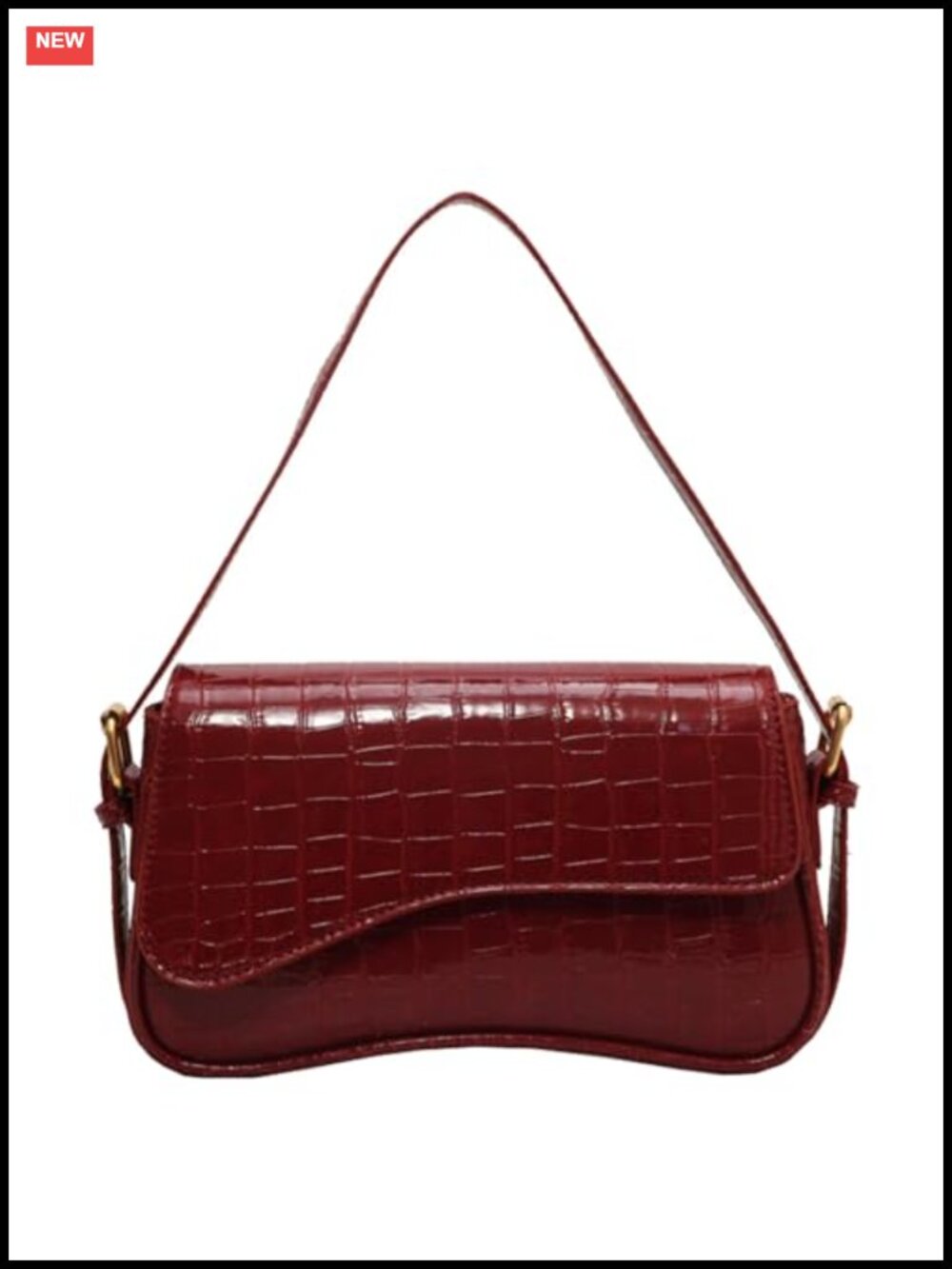 Small Waterproof Leather Crossbody Shoulder Bag Mini Tote Purse
